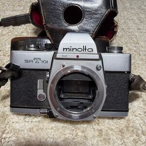 Minolta SRT 101 35mm SLR Film Camera Body CLC